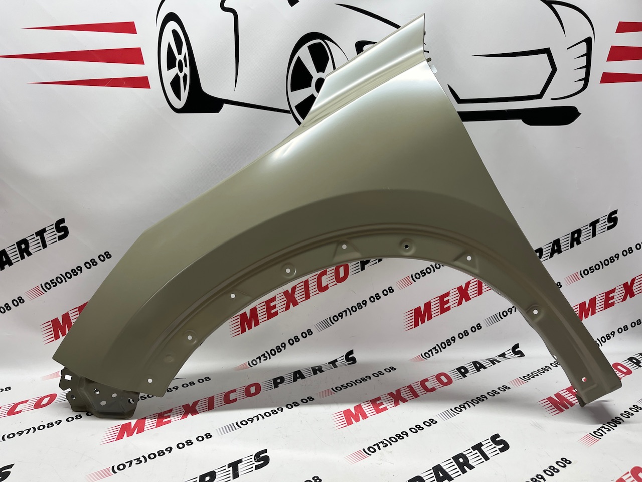 Крило переднє ліве алюміній Nissan X-Trail(Rogue) 2021- 2025 (63101-6RR0A), аналог