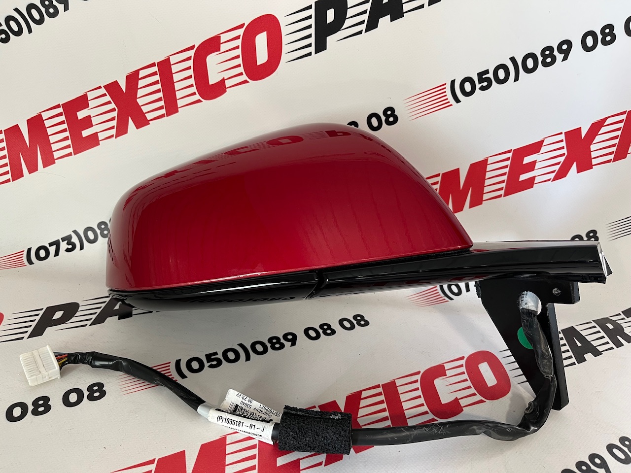 Зеркало правое 13 пин Б/У Tesla Model X 2021-2024 (1035181-01-J)