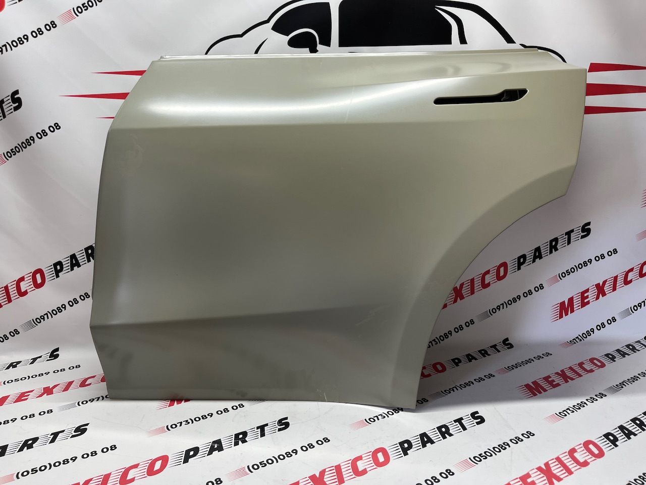 Дверь задняя левая Tesla Model Y 2021-2023 (1493561-EC-A), аналог