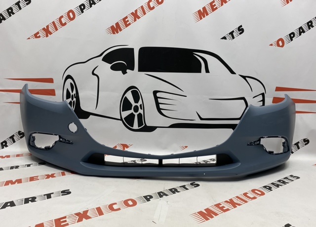 Бампер передний Mazda 3 2016-2018 (B63B50031BBB), аналог