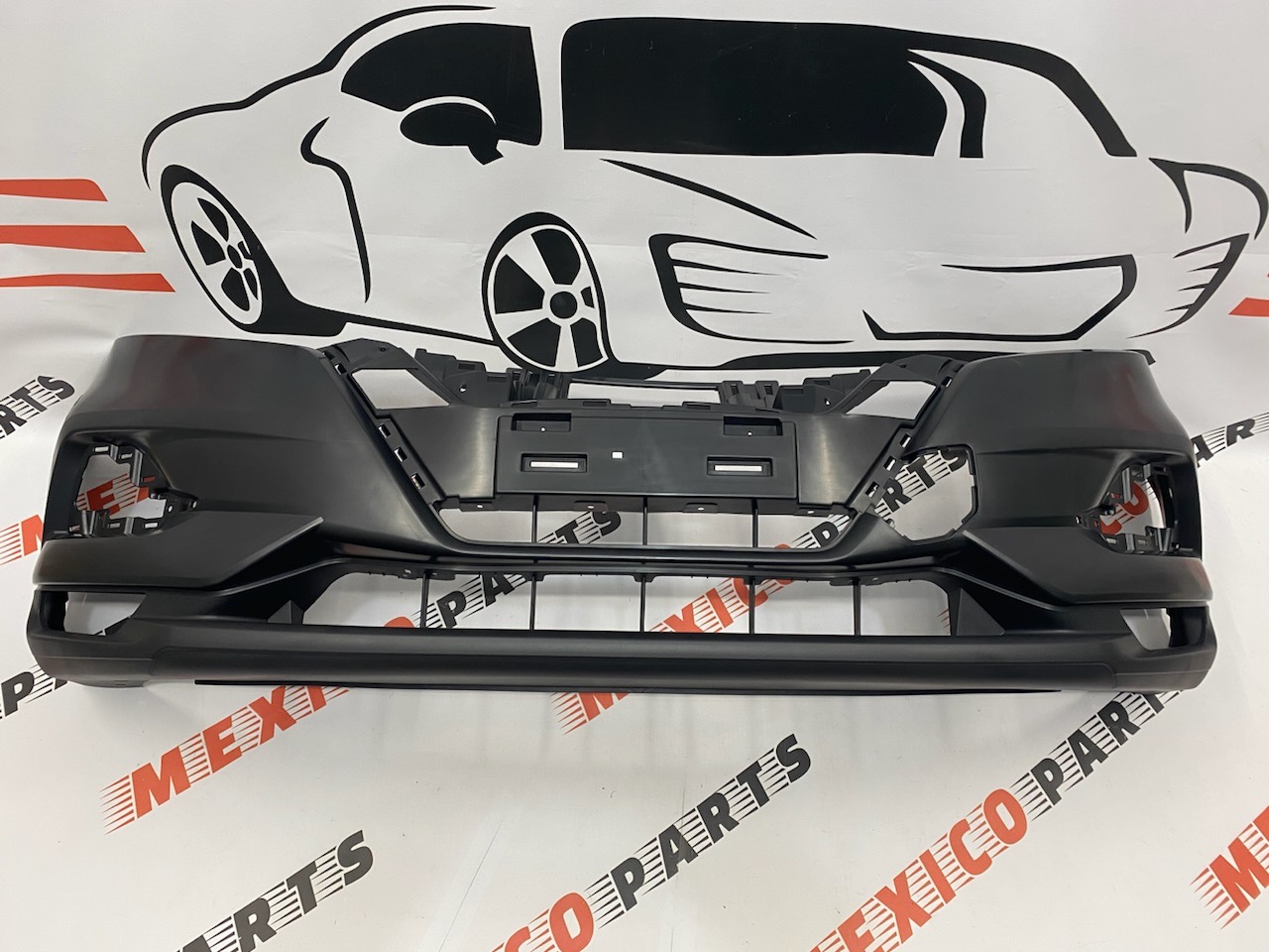 Бампер передній Nissan Qashqai 2018-2021 (62022HV00A), аналог