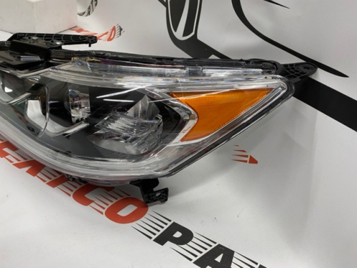 Фара галоген с LED полоской темная левая Honda Accord 2016-2017 (33150-T2A-A61), аналог