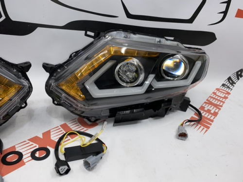 Фари тюнинг комплект Nissan X-Trail(Rogue) 2014-2016, аналог