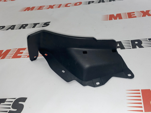 Губа переднього бампера ліва Nissan X-Trail(Rogue) 2021- 2023 (63845-6RS0A), аналог