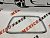 Хром переднього бампера центр Mitsubishi  ASX 2011-2015 (6400C960), аналог