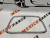 Хром переднього бампера центр Mitsubishi  ASX 2011-2015 (6400C960), аналог