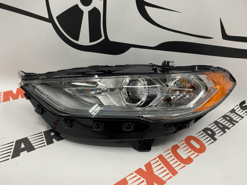 Фара ліва з led полоскою Ford Fusion 2017-2020 (HS7Z-13008-H), аналог