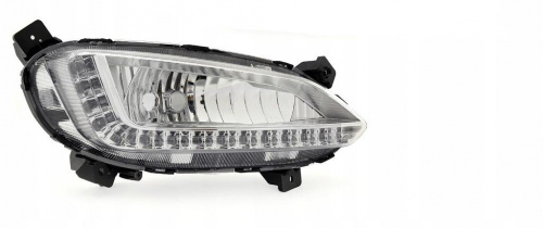 Протитуманна фара права LED Hyundai SantaFe 2013-2016 (92202-A1010), аналог