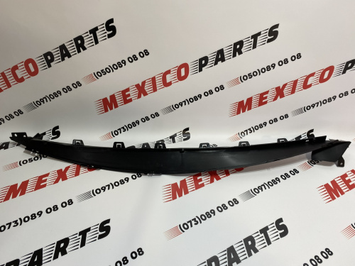 Накладка переднего бампера низ Tesla Model X 2015-2020 (104774000h), аналог