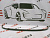 Накладка переднього бампера Hyundai SantaFe 2013-2016 (86525-4Z000), аналог