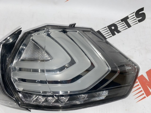 Ліхтарі задні сірі комплект LED Nissan X-Trail (Rogue) 2014-2020, аналог