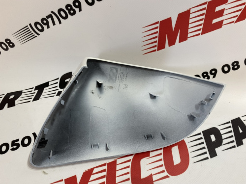 Накладка зеркала правая белая Tesla Model Y 2020-2023 (149559400a), аналог