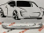 Накладка переднього бампера сіра USA Toyota RAV4 Adventure 2019-2021 (52711-42140-B0), аналог Накладка переднього бампера сіра USA Toyota RAV4 Adventure 2019-2021 (52711-42140-B0), аналог