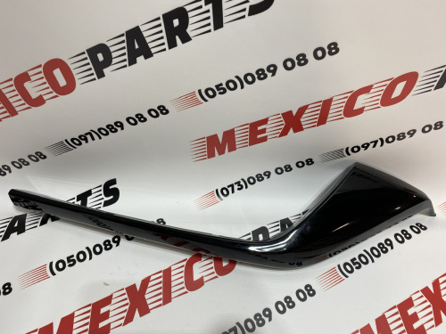 Накладка решетки радиатора левая черная Mazda CX-5 2022- (KSD4507K0), аналог