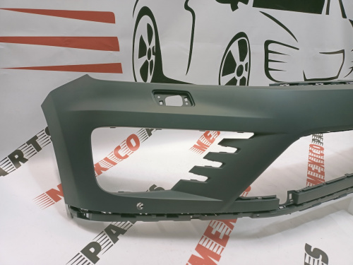 Бампер передній R-Line Volkswagen Touareg 2015-2017 (7P6807221FGRU), аналог