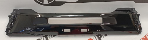 Накладка переднего бампера глянец Mitsubishi Outlander 2016-2018 ( 6400J047), аналог
