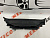 Накладка на панель радіатора  (замка капота)  Ford Fusion 2013-2019 (DS73-16613-AF), аналог