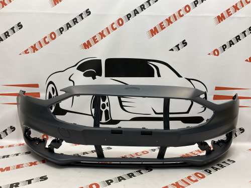 Бампер передній Ford Fusion 2017-2018 (HS7Z-17D957-APTM), аналог