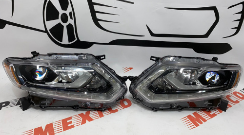 Фари тюнинг комплект LED Nissan X-Trail (Rogue) 2014-2016, аналог