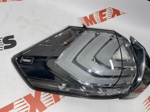 Ліхтарі задні сірі комплект LED Nissan X-Trail (Rogue) 2014-2020, аналог
