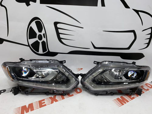 Фари тюнинг комплект LED Nissan X-Trail (Rogue) 2014-2016, аналог