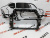 Панель радиатора (телевизор) Honda CR-V 2017-2020 (71411-TLA-A02), аналог