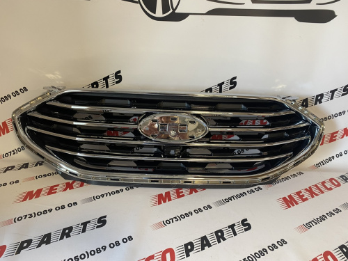 Решітка радіатора хром під камеру Ford Edge 2019-2021 (KT4Z-8200-CA), аналог