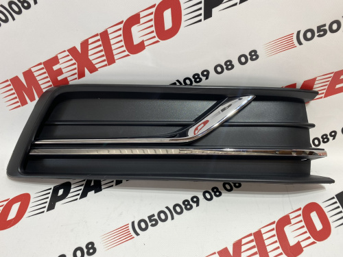 Заглушка противотуманной фары правая USA Volkswagen Passat B8 2016-2018 (561854662GRYP), аналог