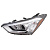 Фара левая USA Hyundai SantaFe 2013-2016 (92101-B8020), аналог