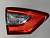 Ліхтар внутрішній (в кришку багажника) лівий оригінал б/в LED Ford Fusion 2013-2016 (ds7313a603ae)