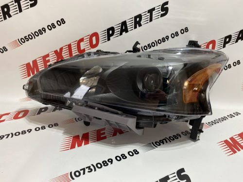 Фара ліва чорна USA Nissan Altima 2013-2015 (26060-3TA0A), аналог