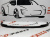 Губа переднего бампера Chevrolet  Cruze 2009-2015 (96832929 ), аналог