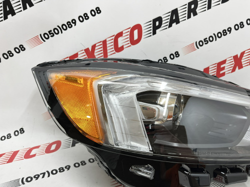 Фара права з ДХО чорна Ford Edge 2019-2021 (KT4Z13008E), аналог