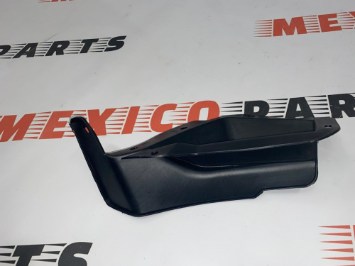 Губа переднього бампера ліва Nissan X-Trail(Rogue) 2021- 2023 (63845-6RS0A), аналог