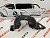 Подкрылок передний левый Mazda 3 2013-2018 (B45A56140H), аналог