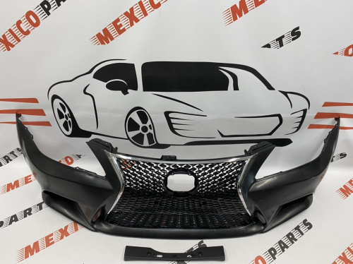 Бампер передний в сборе (комплектный) с туманками  Lexus IS250 sport 2010-2016 (5211953979), аналог