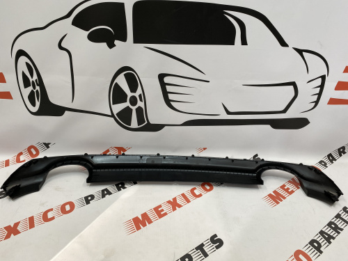 Губа заднього бампера під виріз на дві труби Kia Optima K5 2014-2015 (86612-2T510), аналог