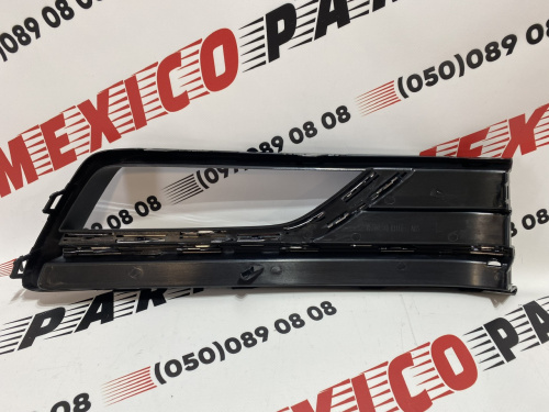 Рамка протитуманної фари ліва з хромом USA Volkswagen Passat B8 2016-2018 (561854661MRYP), аналог