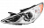Фара ліва Hyundai Sonata 2012-2014 (92101-3Q000), аналог