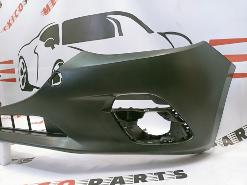 Бампер передний Mazda 3 2013-2015 (BJS750031ABB), аналог