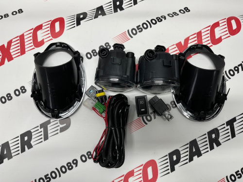 Комплект противотуманных фар Nissan QASHQAI 2016-2018, аналог